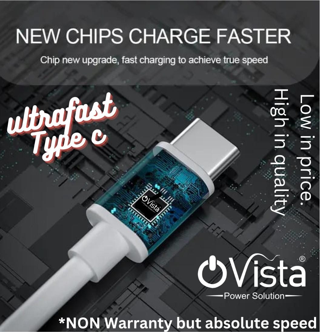 Ovista Durable Fast-Charging USB Data Cable micro type Compatible with Multiple Devices for Efficient Power and Data Transfer(ovdc004)