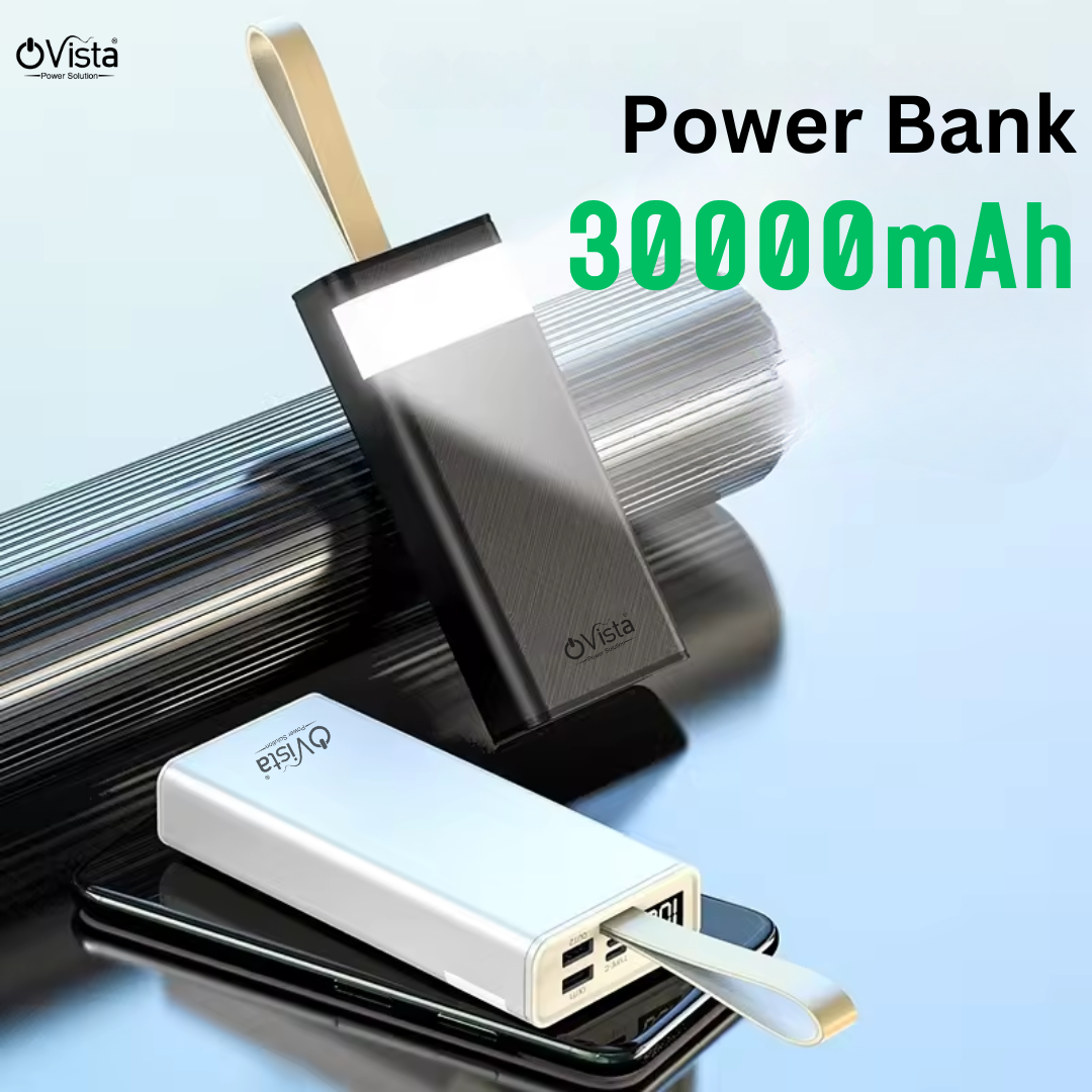 power bank 30000mah with led display