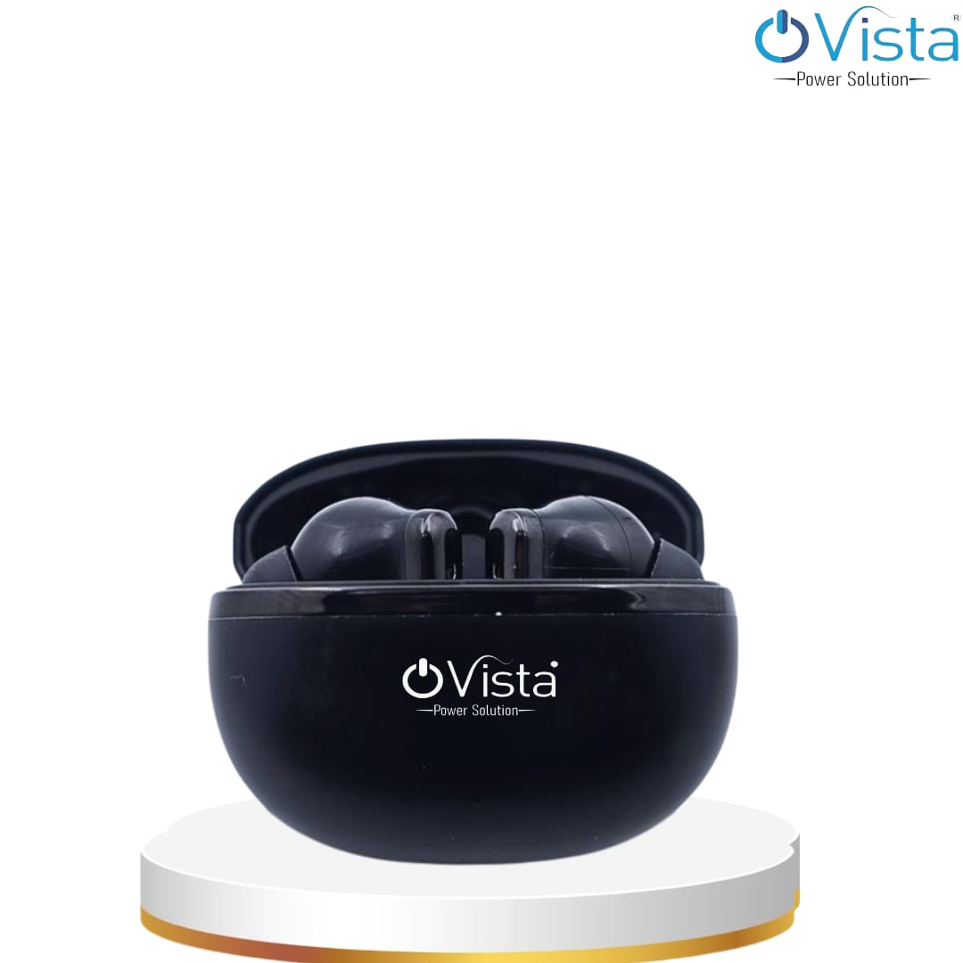 Ovista True Wireless Earbuds – 35h Playtime, ENC, Immersive Sound (Comet)