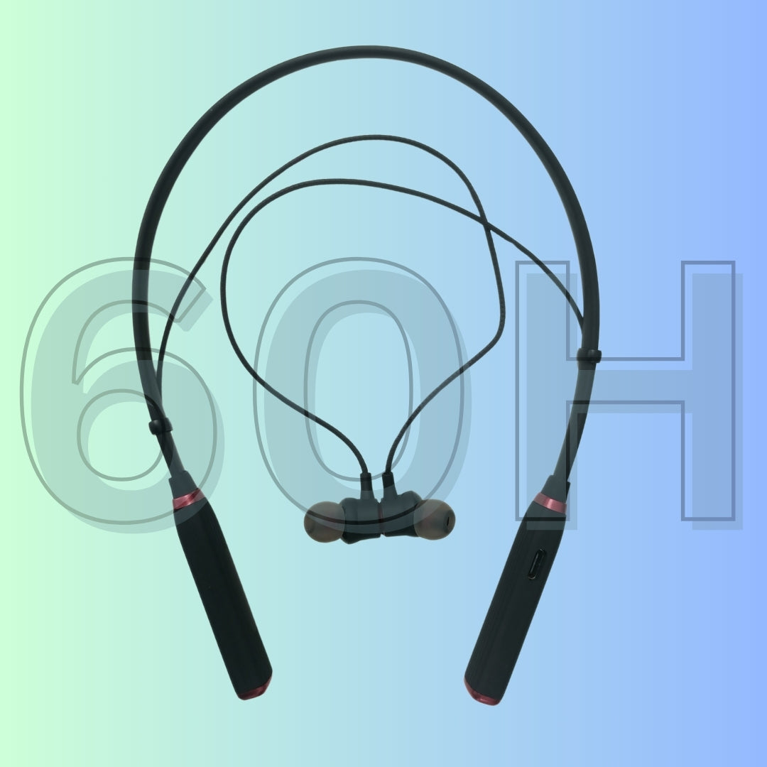 Ovista Defender Wireless Neckband with 60H Music Time and HD Sound