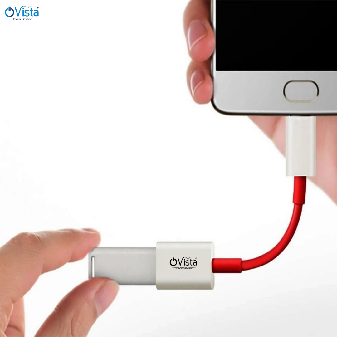 USB-C Female to USB Male OTG Adapter - Ovista for Smartphones & Laptops