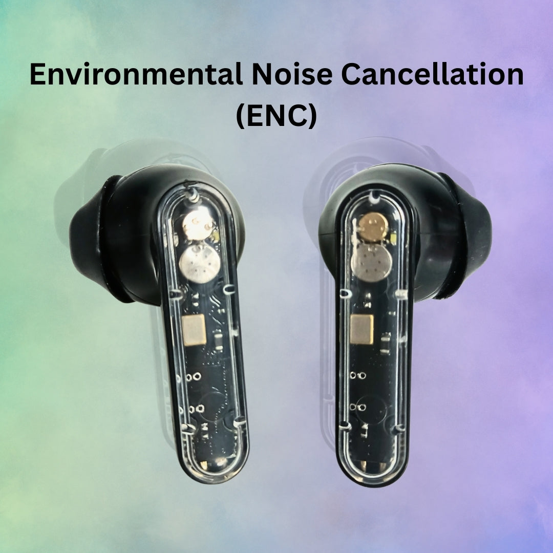 Ovista Butterfly Earbuds | 35H Playtime, ENC Mic, HD Sound, Fast Charging