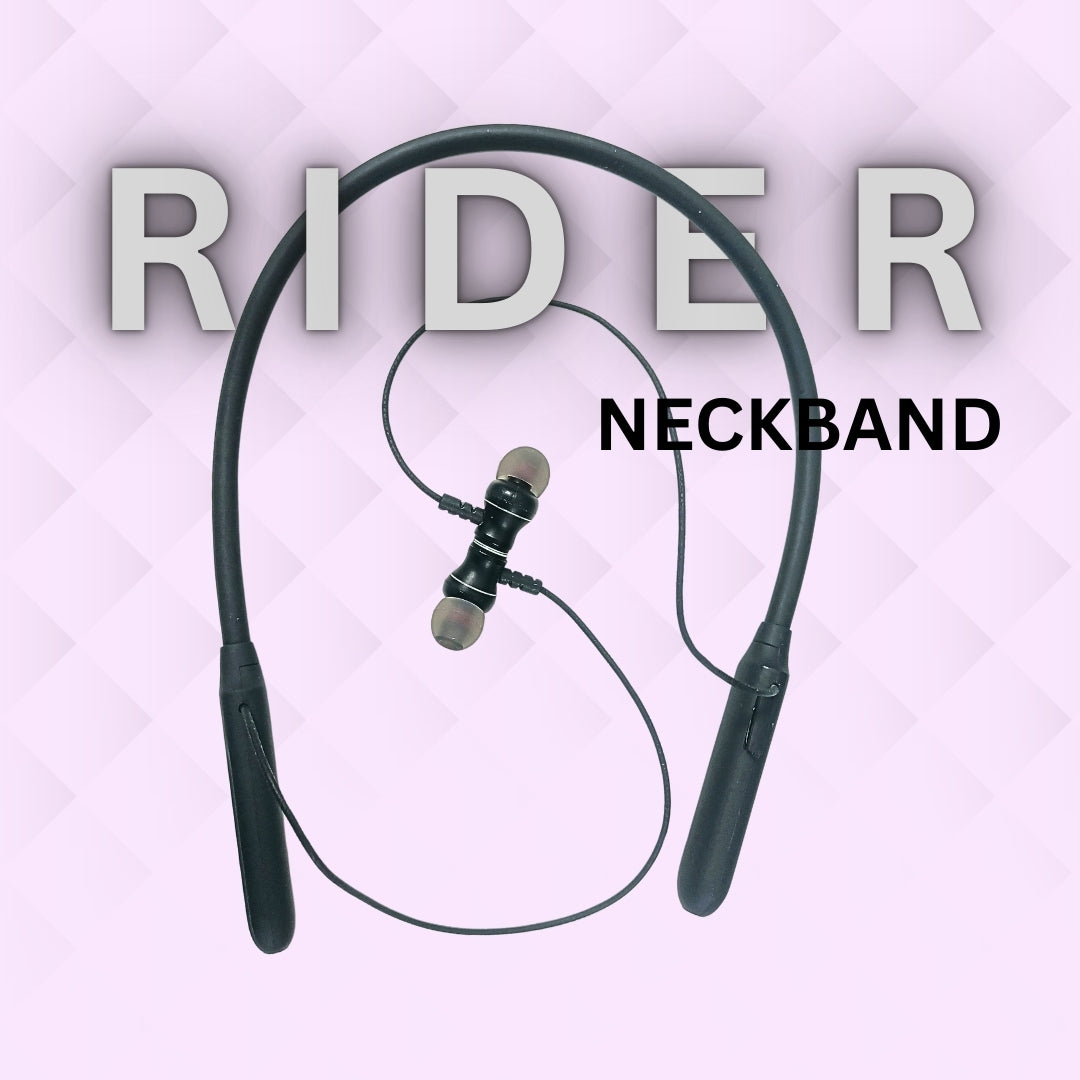 Ovista Rider Peries Neckband with 60H Playtime and Rich HD Sound