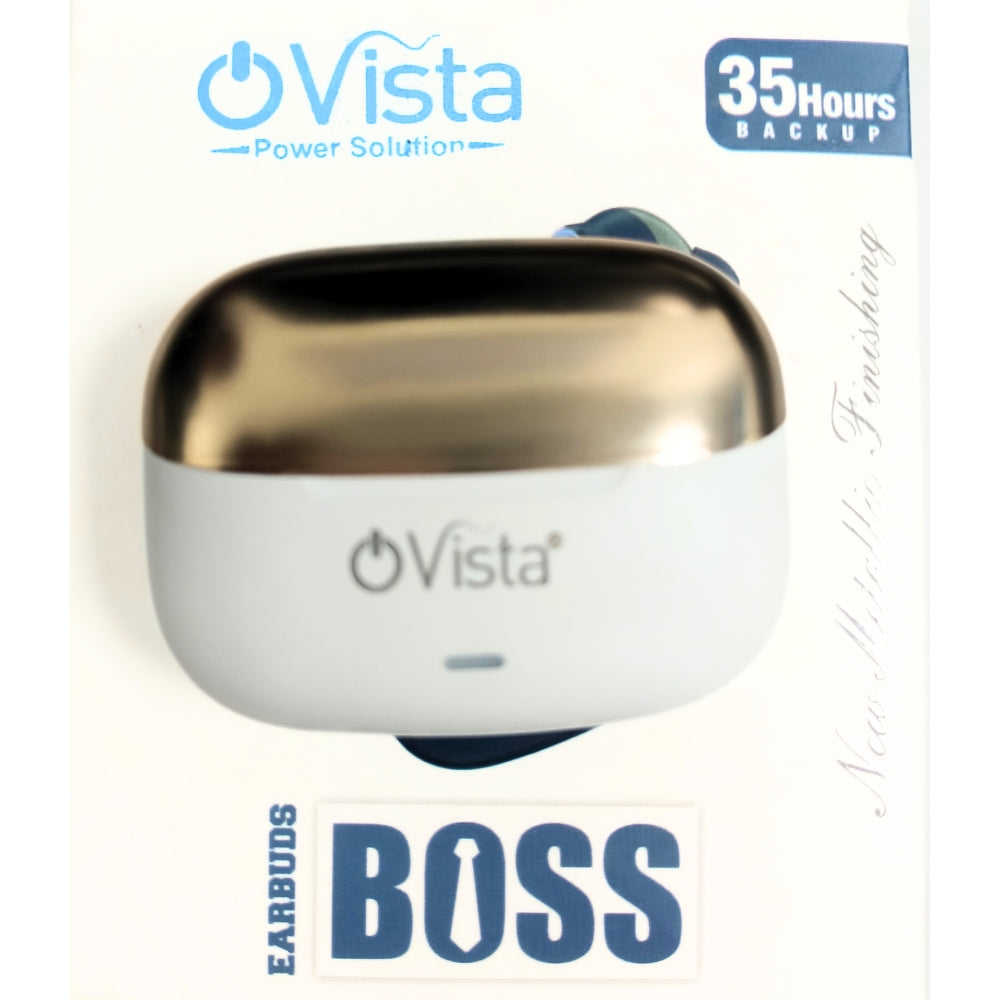 Ovista BOSS Wireless Earbuds – 35H Backup, Touch Controls & DPS Noise Cancellation