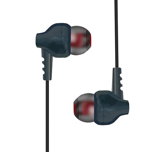 Ovista OV-50 Wired Earphones with Mic, Powerful HD Sound with High Bass (Black)