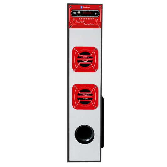 Ovista - Race Bluetooth Tower Speaker with AUX Function, USB Support, FM and SD Card